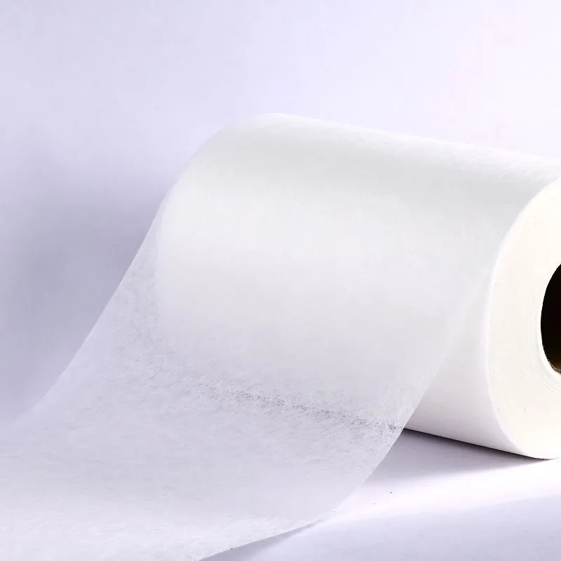 Ffabrig Gwyn Polyester Nonwoven